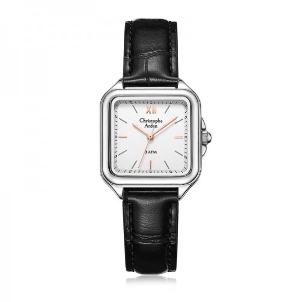 Christophe Arden CA 1003 Silver White Leather Lady LHLSSSLBA